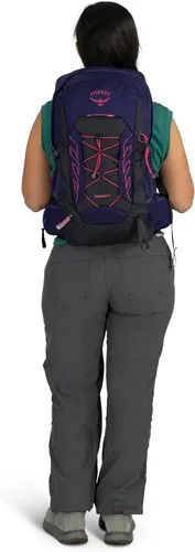 Miniatura 13 de Osprey Tempest - Mochila ligera de senderismo para mujer, 11 L, mochila pequeña para viajes y campamentos, ancla azul/Atlas