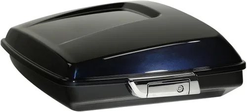 Miniatura 17 de HR3 Amber Whiskey 5.5" Equipaje de maletero tipo navaja con cierres Compatible con Street Glide FLHX 2014 2016 Road Glide FLTRX (Reemplaza al OEM)