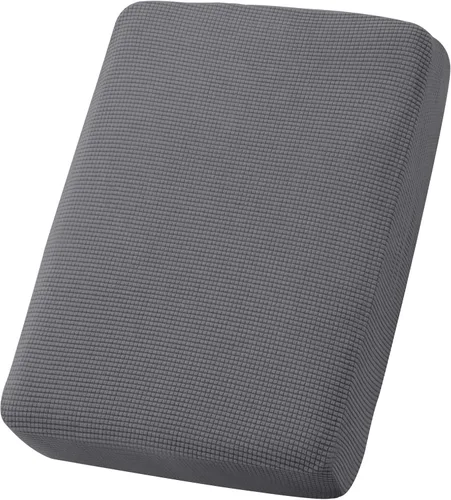 Miniatura 45 de ADPON Fundas de sofá modular, funda de cojín para sofá o sillón en forma de L, funda separada para sofá seccional izquierdo o derecho (1 diván, gris)
