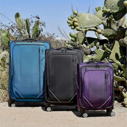 Miniatura 5 de AMERICAN TOURISTER Zoom Turbo Softside - Equipaje con ruedas giratorias expandible Púrpura Zoom Turbo Softside - Equipaje con ruedas giratorias
