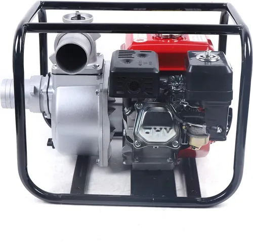 Miniatura 2 de Bomba de agua de gas, bomba de agua de gas semi-basura comercial de 3 pulgadas, 7.5 HP, entrada y salida de 3000 W, 60 M³/H, bomba de riego