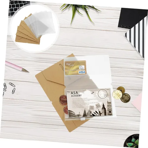 Miniatura 8 de 4 unids billetera de viaje con cremallera bolsillo cuaderno hombres organizador casual para carpeta de repuesto accesorios tamaño pasaporte titular