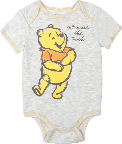 Miniatura 2 de Disney Winnie The Pooh Babies - Conjunto de canastilla para bebés body y pantalones