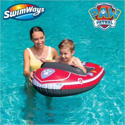 Miniatura 2 de Swimways Nickelodeon Paw Patrol Marshall - Vehículo acuático inflable para niños a partir de 3 años