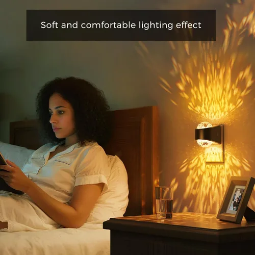 Miniatura 6 de L LOHAS LED - Luces nocturnas enchufables en la pared, luz nocturna con proyector y sensor de crepúsculo a amanecer, 1600K/3000K/5000K ajustable