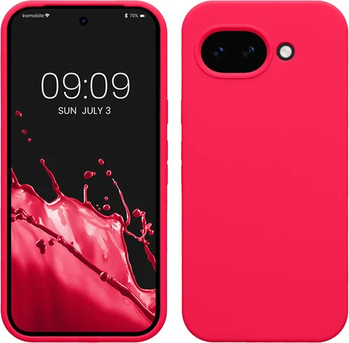 Miniatura 484 de kwmobile Funda Compatible con Google Pixel 6 Pro - Funda de teléfono de silicona TPU con acabado suave - Azul Arrecife