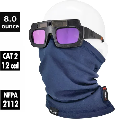 Miniatura 15 de Fullsheild FR - Máscara facial resistente al fuego, cubierta completa, polaina para el cuello, para soldar, caza, ejército, trabajo militar