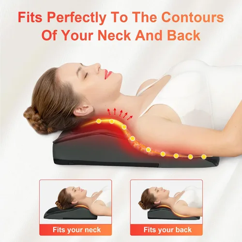 Miniatura 2 de COMFIER Masajeador de cuello Shiatsu y almohada de masaje
