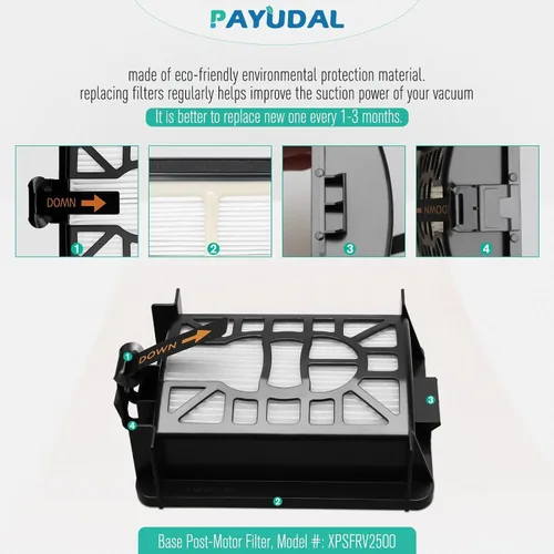 Miniatura 6 de Piezas de repuesto para aspiradora Shark AI AV2511AE AV2501S AV2610WA AV2501AE RV2502AE RV2610WA UR2500SR RV2520 AV2510 AI Ultra Robot Aspirador