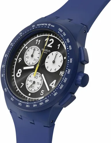 Miniatura 3 de Swatch Nada básico sobre el azul, Azul, Colección Holiday