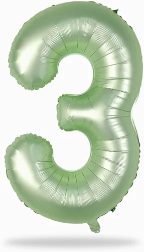 Miniatura 47 de Globo dorado champán con el número 5, globos de aluminio autoinflables grandes de 40 pulgadas del 0 al 9, globo de helio digital 5 dorado claro