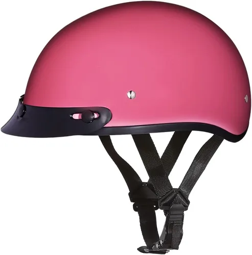 Miniatura 19 de Casco de Motocicleta Medio Casco - Ligeros y Elegantes, Aprobados por el Departamento de Transporte (DOT) para Adultos - Perfectos para Hombres