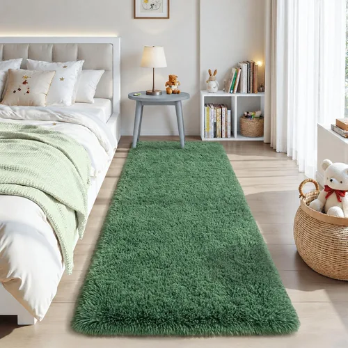 Miniatura 20 de Zentavio Alfombras de pasillo para vestíbulo 2x6, alfombras suaves para dormitorio, alfombras antideslizantes esponjosas para niños, niñas y niños
