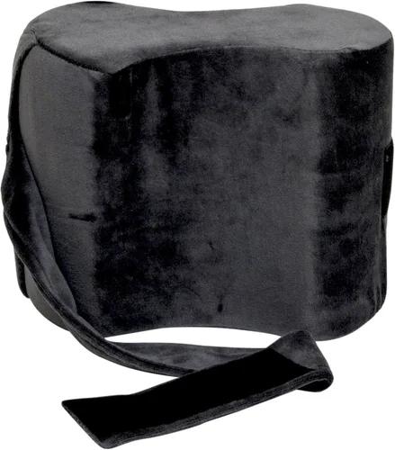 Miniatura 3 de BodyMed - Almohada de apoyo para posicionamiento de piernas y rodillas, 10 x 8 x 6 pulgadas, color azul, contorno de cuña de espuma para personas