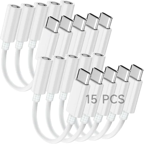 Miniatura 11 de Seulliya Adaptador USB C a 3.5mm de conector de auriculares para iPhone 17/16/15 Pro/Max, DAC Dongle de audio de alta resolución, convertidor