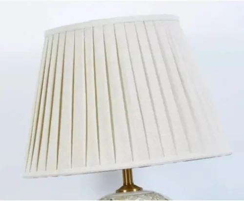 Miniatura 3 de Lamp for Desk Retro Ceramic Table Lamp Villa Living Room Large Side Table Corner Lamp Study Bedroom Bedside Lamp Desk Lamps for Home Office(Push