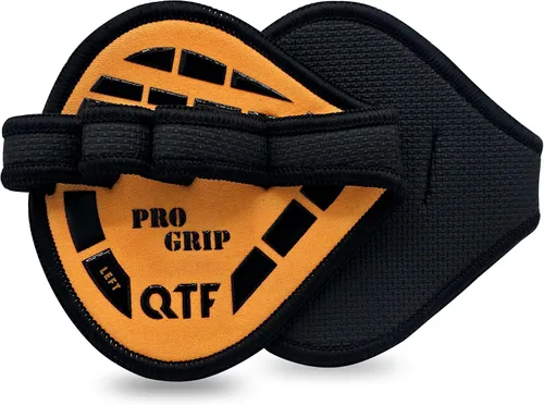 QTF Almohadillas de neopreno para gimnasio, protectores de palma de gimnasio, reemplazo de guantes de entrenamiento para hombres y mujeres,