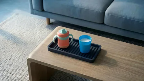 Miniatura 7 de Bandeja organizadora para fregadero de cocina de silicona, soporte de esponja y protector de encimera Plato y bandeja dispensadora de jabón