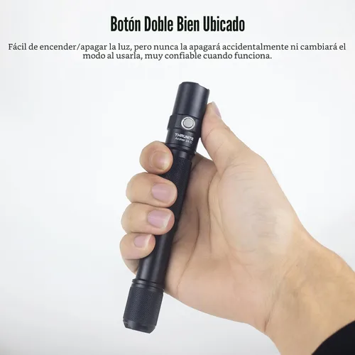 Miniatura 5 de ThruNite Archer - Linterna recargable LED 2A C, linterna AA de alto 1000 lúmenes con USB-C, linternas brillantes de doble interruptor para camping