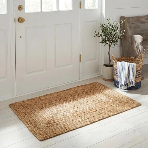 Miniatura 12 de SAFAVIEH Alfombra 5x8 - Colección Cape Cod - Marrón Natural, Jute Trenzado Hecho a Mano de Trama Plana (CAP252A)