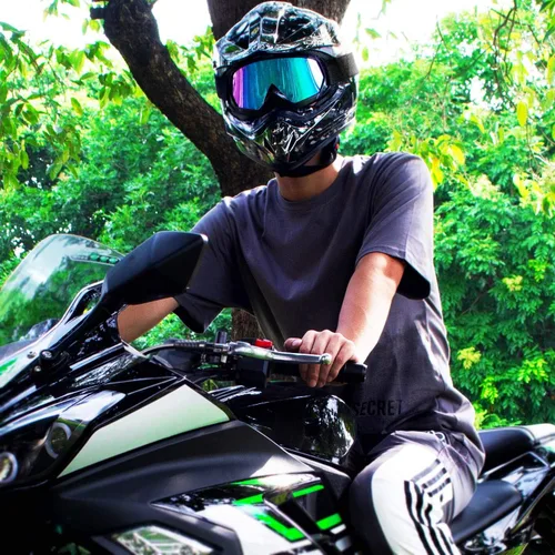 Miniatura 7 de SPOSUNE - Gafas para motocicleta, ATV, gafas UV400 para motocross, gafas para hombres, mujeres y jóvenes, gafas resistentes al viento y al polvo