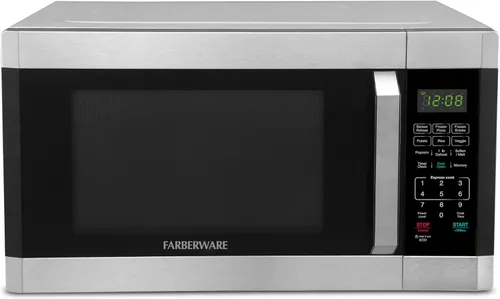 Miniatura 14 de Farberware - Horno microondas de encimera de 1.3 pies cúbicos – 1000 vatios de potencia, configuraciones de cocción automática, descongelación
