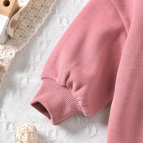 Miniatura 6 de Unutiylo Enterizo unisex de manga larga con cremallera y capucha para bebés y niñas
