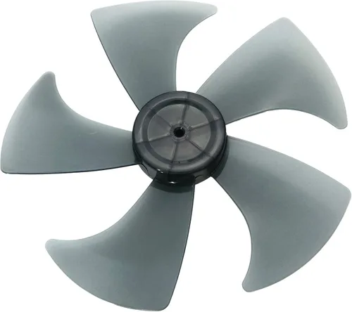 Miniatura 17 de Reemplazo de la hoja del ventilador de plástico para ventilador de pie ventilador de mesa accesorios generales con cubierta de tuerca negro A 10