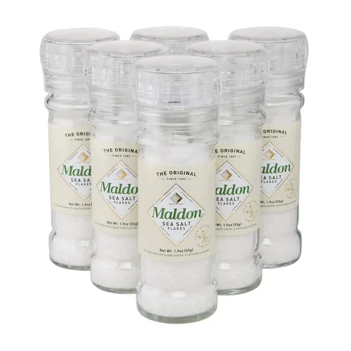 Miniatura 3 de Maldon Sal, escamas de sal marina, 8.5 oz (240 g), (Paquete de 2)