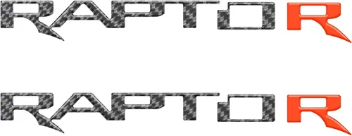 Miniatura 14 de Insertos de emblema para capó - Compatible con Ford F-150/Bronco Raptor 2021-2026 * Color OE: plata icónica