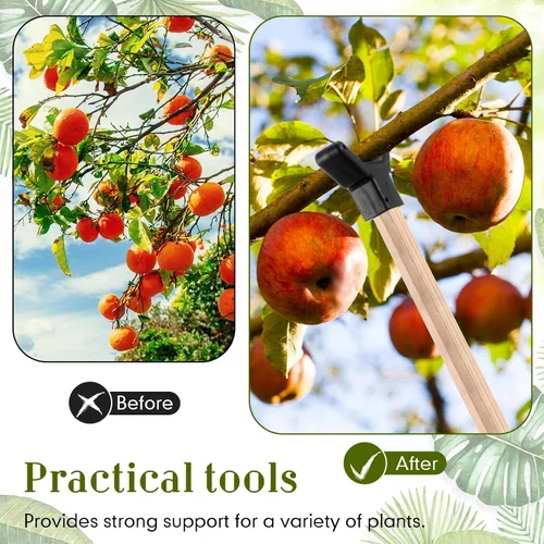 Miniatura 5 de Yungyan 2 soportes para árboles, soporte de plástico para ramas de frutas, soporte para árbol que evita que se rompan para viñedos, jardines
