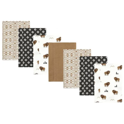 Miniatura 319 de Hudson Baby - Paños unisex de franela de algodón para bebé, bosque, talla única