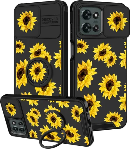 Miniatura 129 de Funermei Funda para Moto G Play 4G 2024 – Funda para teléfono para mujeres y niñas, diseño único de gato y libros, diseño único con funda