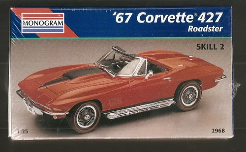 Miniatura 5 de 852968 1/25 67 Corvette 427 Roadster por Revell