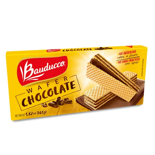 Miniatura 11 de Bauducco Galletas de oblea de chocolate y vainilla - Galletas de oblea prácticas de una sola porción con 3 capas de crema - Delicioso aperitivo