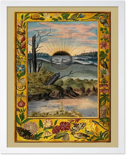 Miniatura 43 de Poster Master Póster vintage de mandala Kalachakra, impresión retro de la rueda del tiempo, arte budista, arte tibetano, regalo para hombres