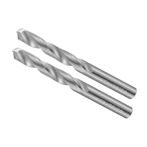 Miniatura 18 de Brocas de carburo sólido, 0.163 in de diámetro, brocas de precisión de carburo de tungsteno K35 de longitud corta