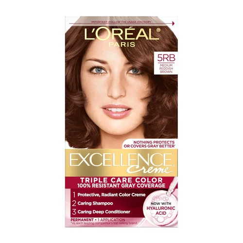 Miniatura 37 de L'Oreal Paris Excellence Crème - Tinte permanente para el cabello, color de cabello de triple cuidado, complejo Pro-Keratine para una cobertura