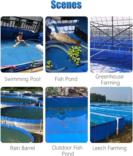 Miniatura 2 de LZMZMQ Albercas para adultos/niños, piscinas rectangulares pequeñas, para natación en interiores y exteriores, piscinas marcadas/piscinas sobre