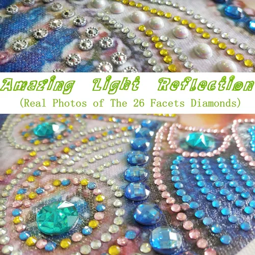 Miniatura 4 de Paquete de 2 kits de pintura de diamantes 5D virgen María, diamantes de imitación de resina de resina para decoración de pared, lienzo de 12 x 16