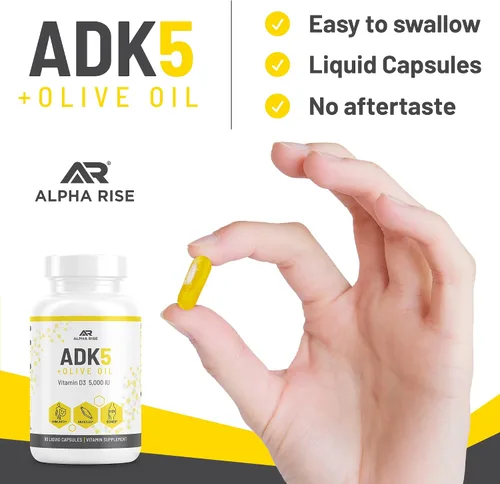 Miniatura 9 de Suplemento vitamínico ADK 5 + suplemento vitamínico ADK 10
