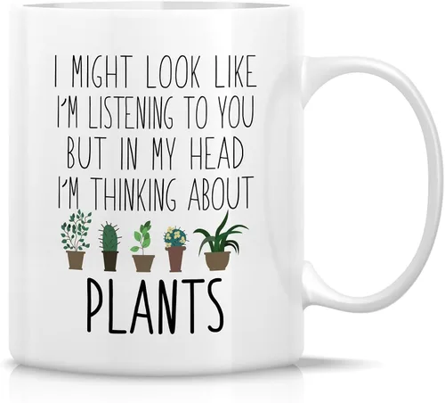 Miniatura 17 de Retreez Taza divertida – Florist cause Badass Miracle Worker isn't an Official Job Tittle Gardener - Tazas de café de cerámica de 11 onzas