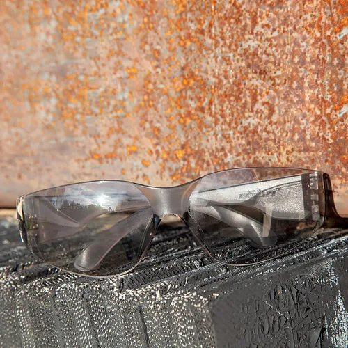 Miniatura 5 de BISON LIFE - Lentes de seguridad con protección envolvente resistente a arañazos, lente de policarbonato resistente a impactos ANSI Z87.1 4