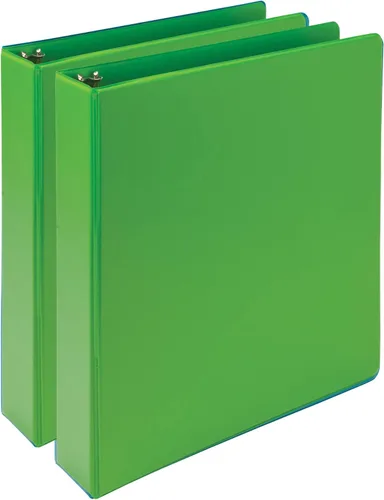 Miniatura 25 de Samsill Anillo redondo duradero de 1 pulgada a base de plantas, fabricado en Estados Unidos, carpeta de vistas, ecológico, certificado a base