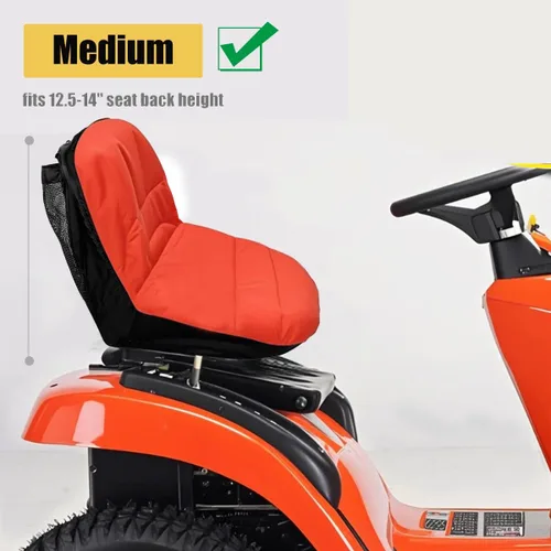 Miniatura 2 de Funda de asiento de tractor compatible con Kubota, funda de asiento de cortacésped compatible con Cub Cadet, para John Deere, para Husqvarna