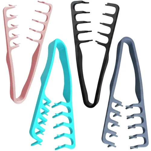 Miniatura 9 de Peine de textura, peine de peinado de textura, peines de cabello de dientes anchos voluminosos, diseño plegable de viaje, herramienta de peinado