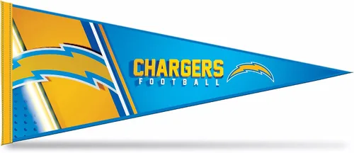 Miniatura 28 de Rico Industries NFL Football Primary 12" x 30" Felt Wall Décor Pennant - Great for Home/Bed Room/Man Cave Décor