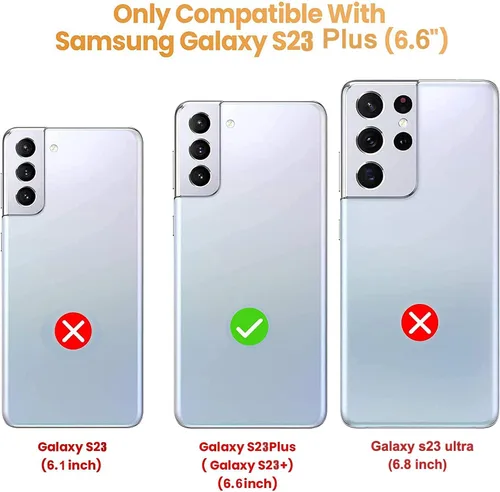 Miniatura 119 de Tuokiou Funda para Samsung Galaxy A14 5G, Fundas Protectoras Transparentes con Ranura para Tarjetas, Funda Cartera de TPU Suave Ajustada Resistente