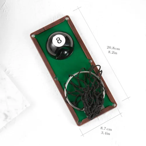 Miniatura 7 de Arola Abrebotellas magnético de bola de billar, abrebotellas extraíble para montar en la pared con coleccionista de tapas, regalo de cumpleaños