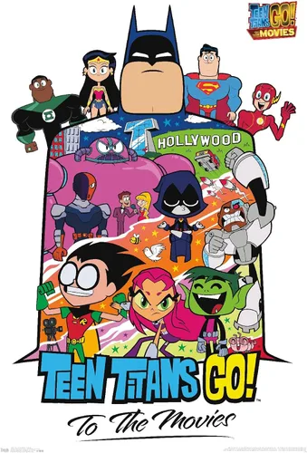 Miniatura 11 de Trends International DC Comics Movie Teen Titans Go! To The Movies - Póster de pared de collage, 22.4 pulgadas de largo x 14.7 pulgadas, versión